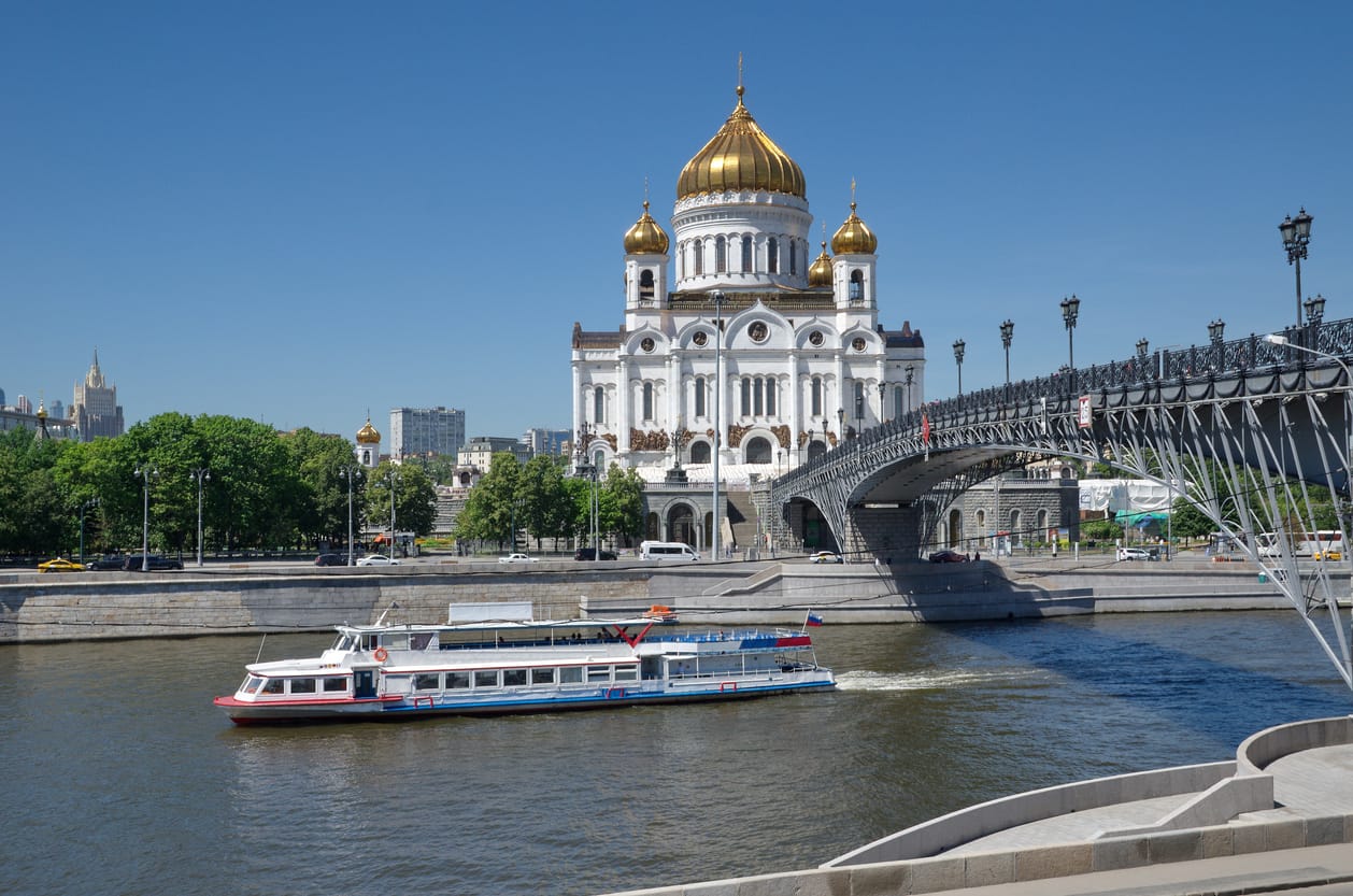 Маршрут Северный Экспресс по Москве-реке «Китай-город» - «Киевский вокзал»