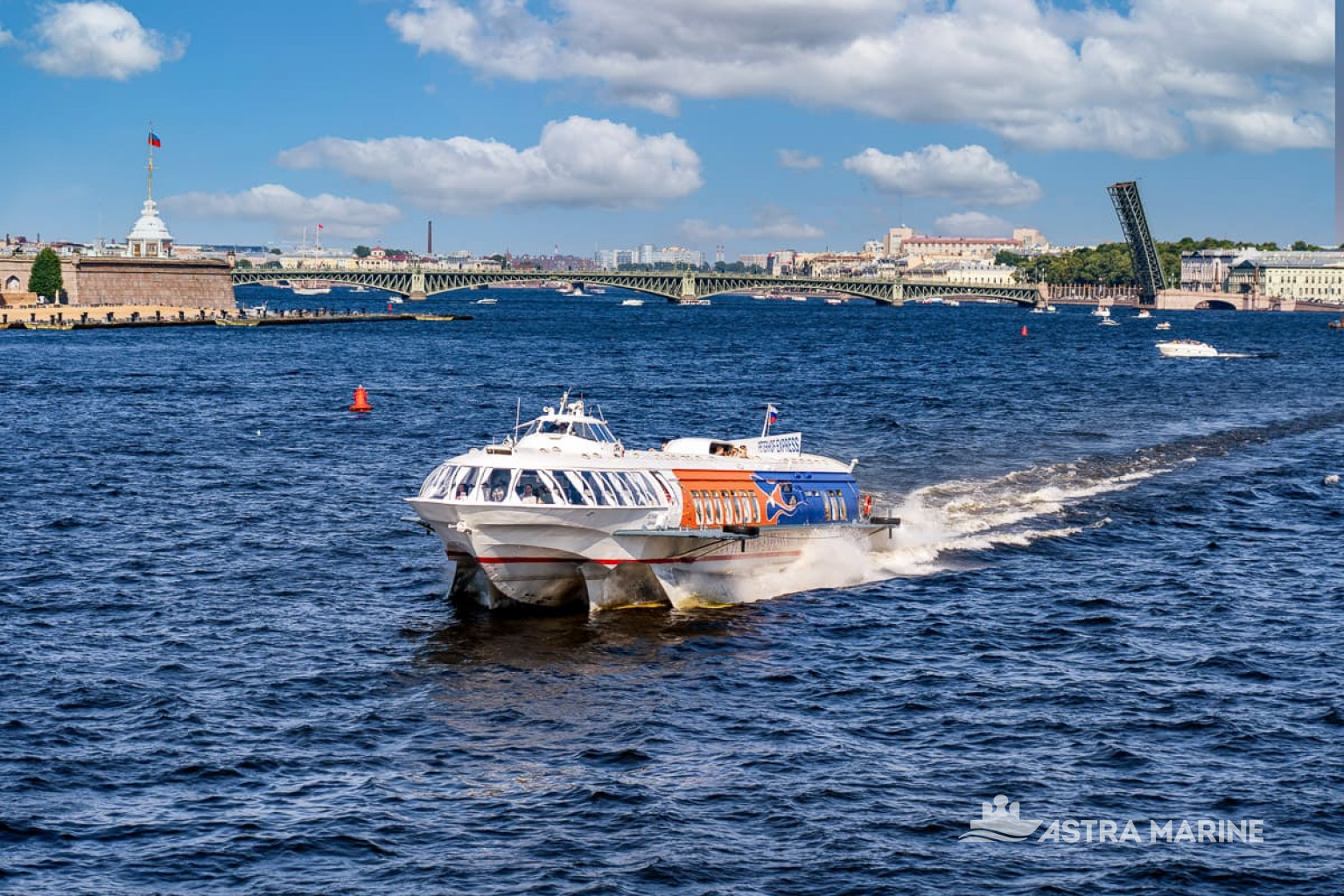 ГМЗ Петергоф - Санкт-Петербург, Адмиралтейская наб.